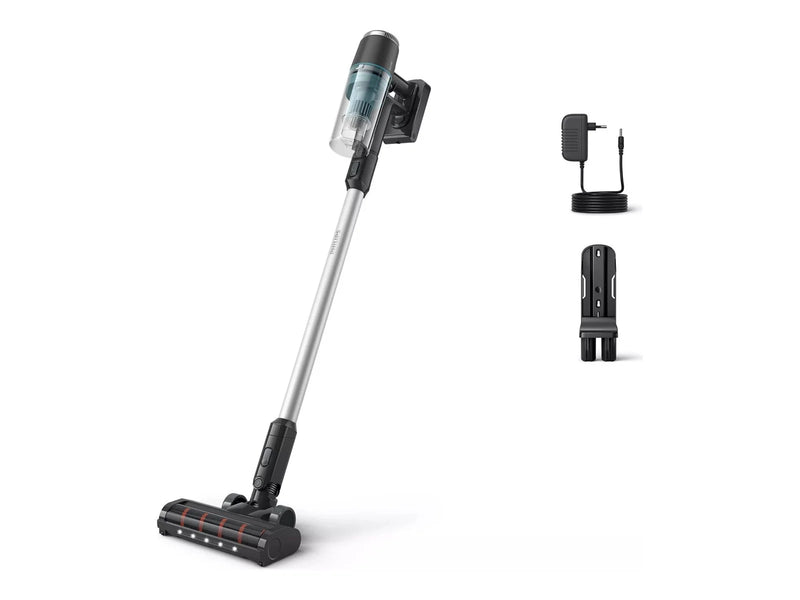 Philips Handstaubsauger 3000 Series XC3031 - vacuum cleaner - cordless - stick/handheld - misty gray