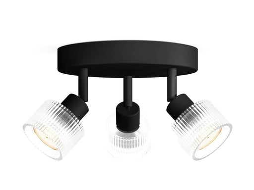 Philips Horen Spot 3x5W plate BL HV