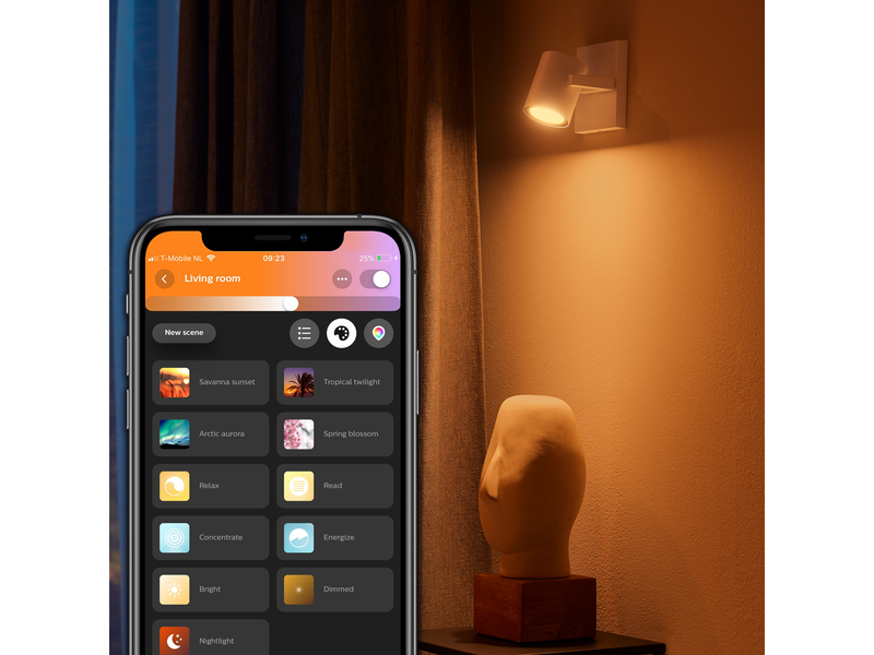 Philips Hue Argenta 1er Spot - weiß