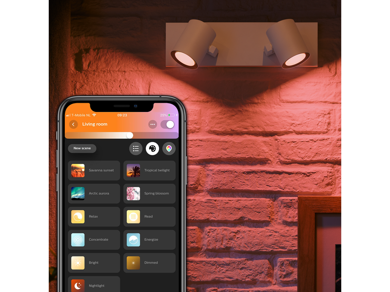Philips Hue Argenta 2er Spot - weiß