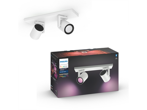 Philips Hue Argenta 2er Spot - weiß