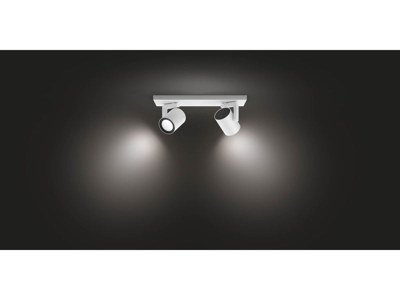 Philips Hue Argenta 2er Spot - weiß