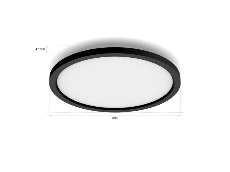 Philips Hue Aurelle Panel RD Black 21W