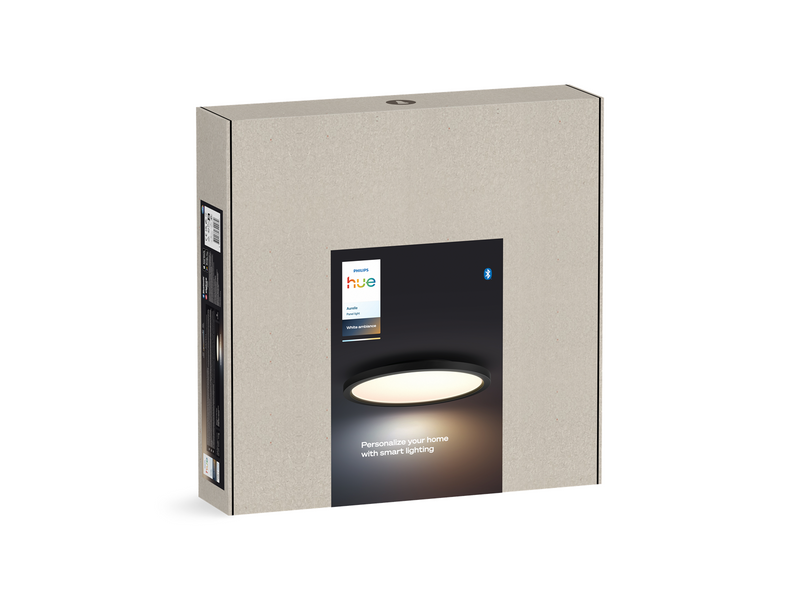 Philips Hue Aurelle panel round black