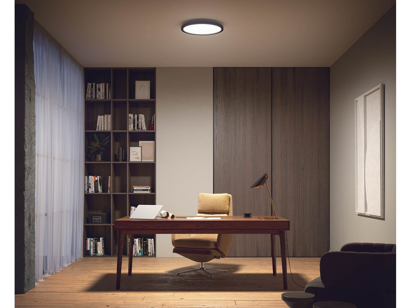 Philips Hue Aurelle panel round black