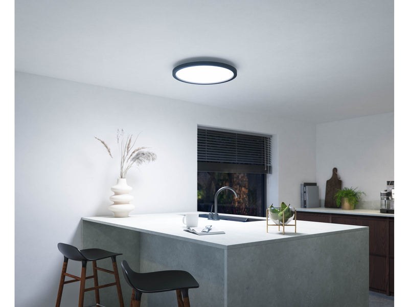 Philips Hue Aurelle panel round black