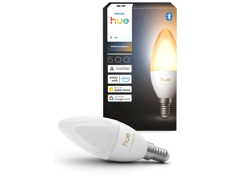 Philips Hue B39 Candle - E14 bulb - White ambiance - 1 pack