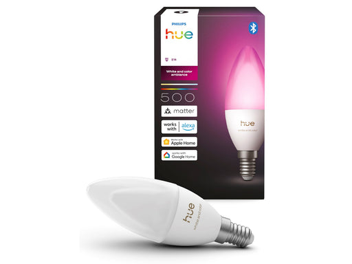 Philips Hue B39 Candle - E14 bulb - White and color ambiance - 1 pack