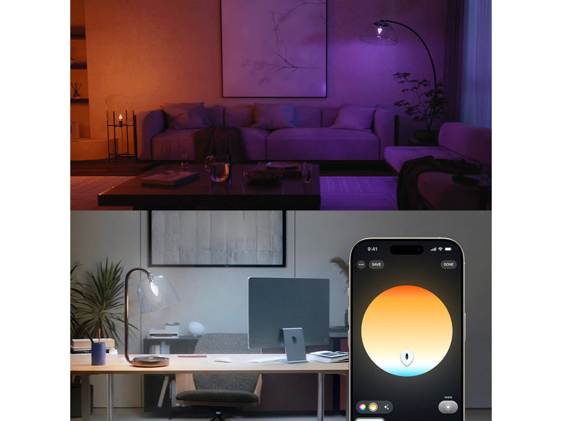 Philips Hue B39 Candle - E14 bulb - White and color ambiance - 2 pack