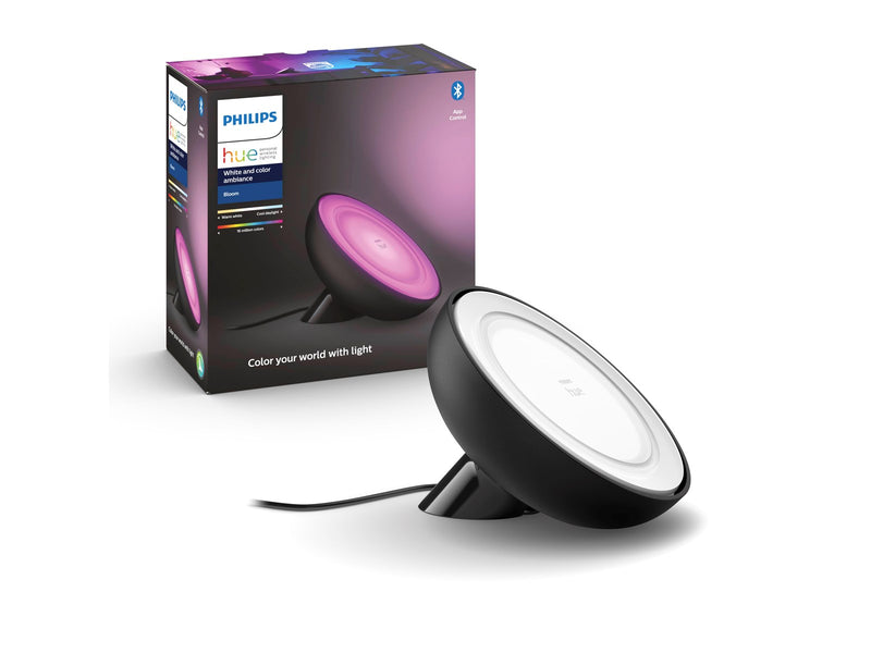 Philips Hue Bloom Tragbare Tischleuchte - BT - Schwarz
