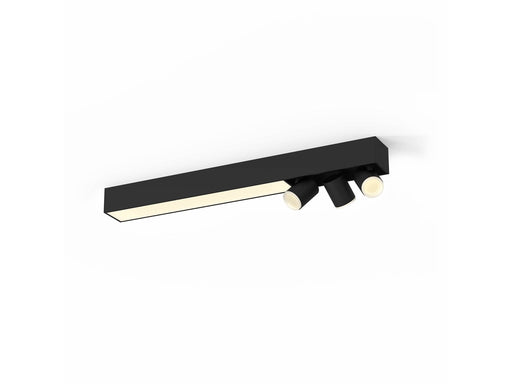 Philips Hue Centris 3-er Spots 5.7W - schwarz
