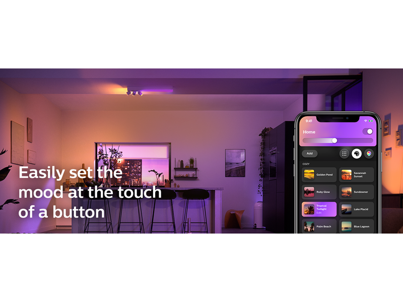 Philips Hue Centris 4-er Spots 5.7W - weiß
