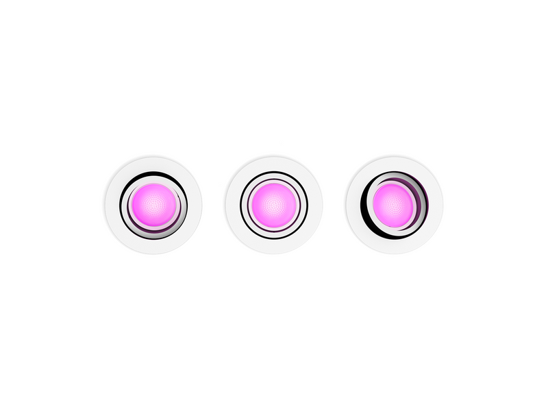 Philips Hue Centura Einbauspot 3er-Pack (Weiß)