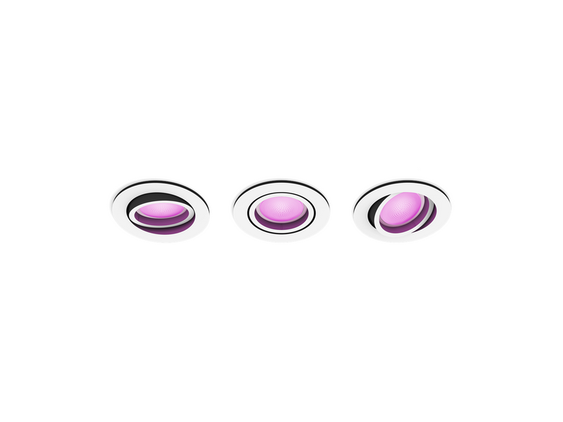 Philips Hue Centura Einbauspot 3er-Pack (Weiß)