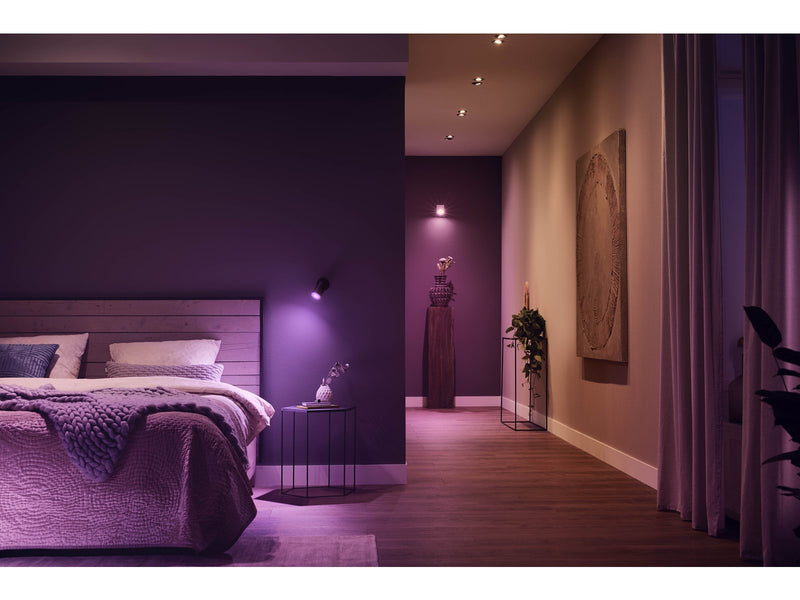 Philips Hue Centura Recessed Spotlight Round - Aluminium