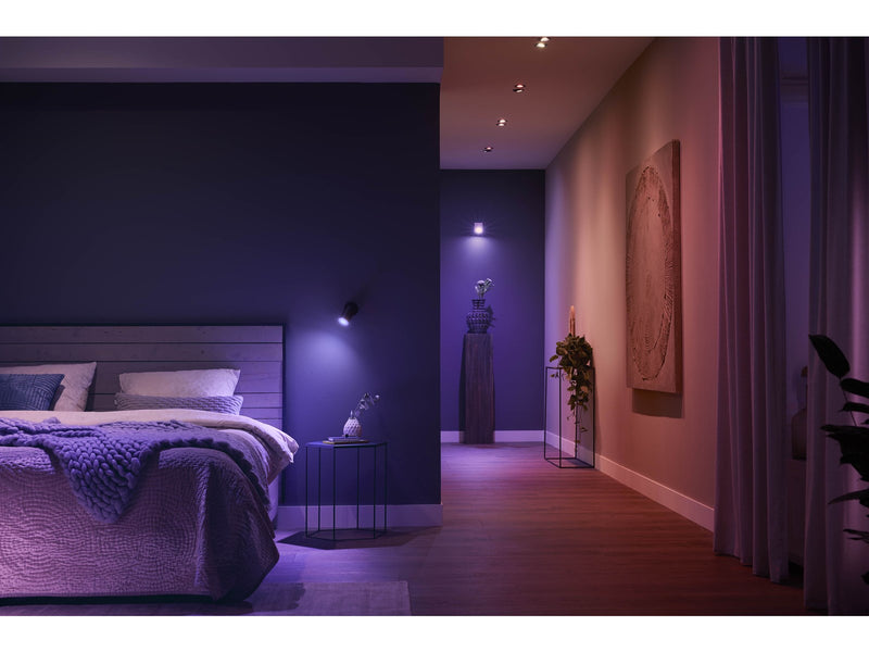 Philips Hue Centura Recessed Spotlight Round - Aluminium