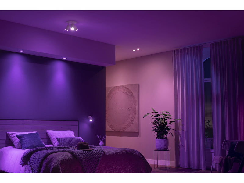 Philips Hue Centura Recessed Spotlight Round - Aluminium