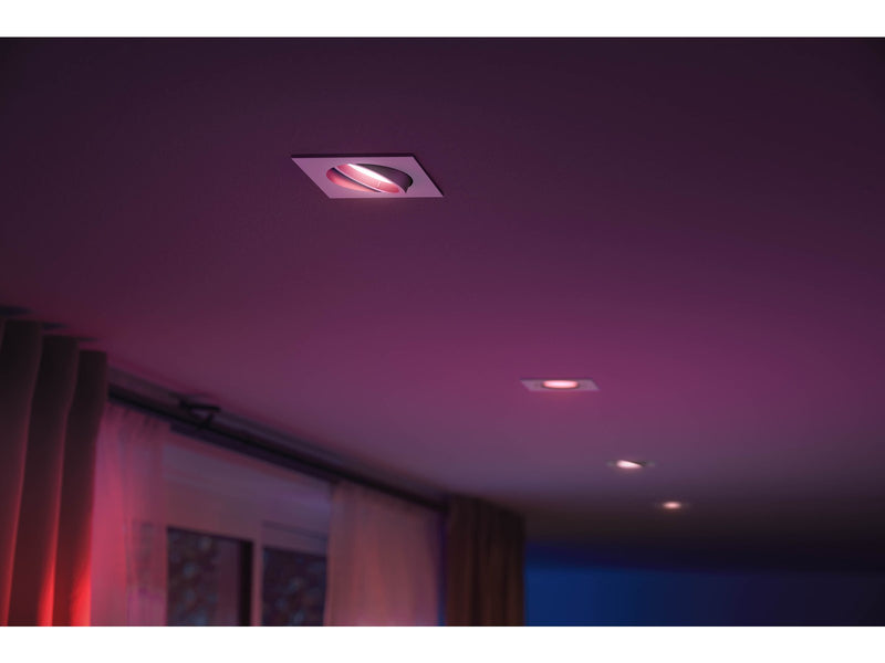 Philips Hue Centura Recessed Spotlight Square - White
