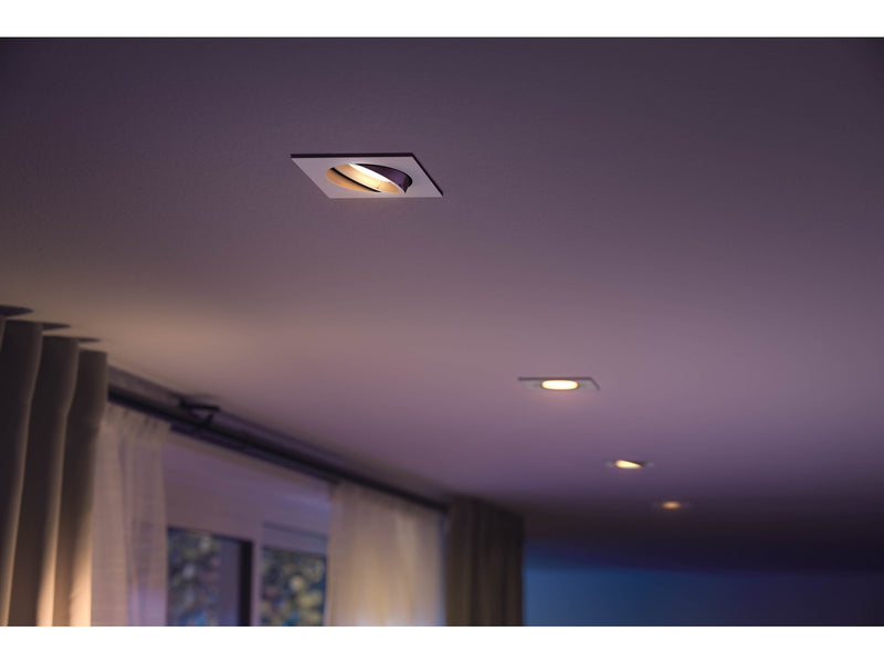 Philips Hue Centura Recessed Spotlight Square - White