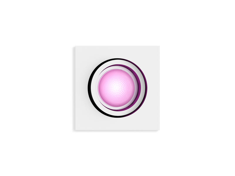 Philips Hue Centura Recessed Spotlight Square - White