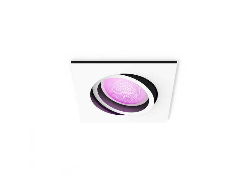 Philips Hue Centura Recessed Spotlight Square - White