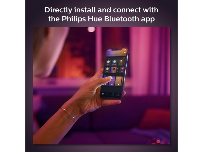 Philips Hue Color A60 E27 806 Lumen, 4er-Pack