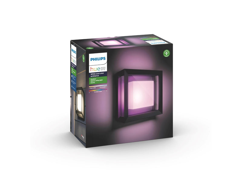 Philips Hue Outdoor Econic Viereckige Wandleuchte