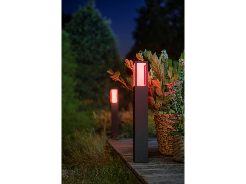Philips Hue Outdoor Impress Hohe Sockelleuchte, 230 V