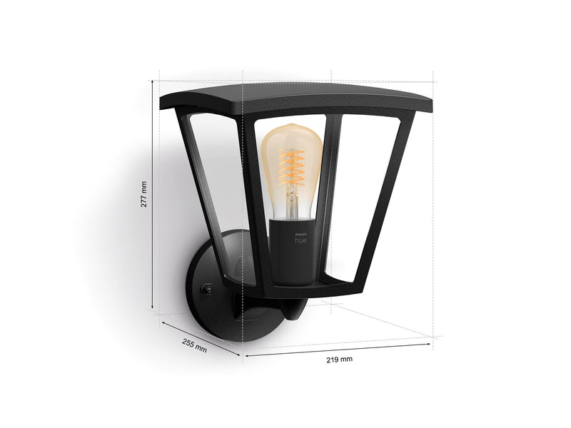 Philips Hue Outdoor Inara Wall Lantern