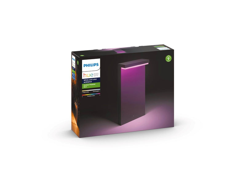 Philips Hue Outdoor Nyro Pedestal - Black