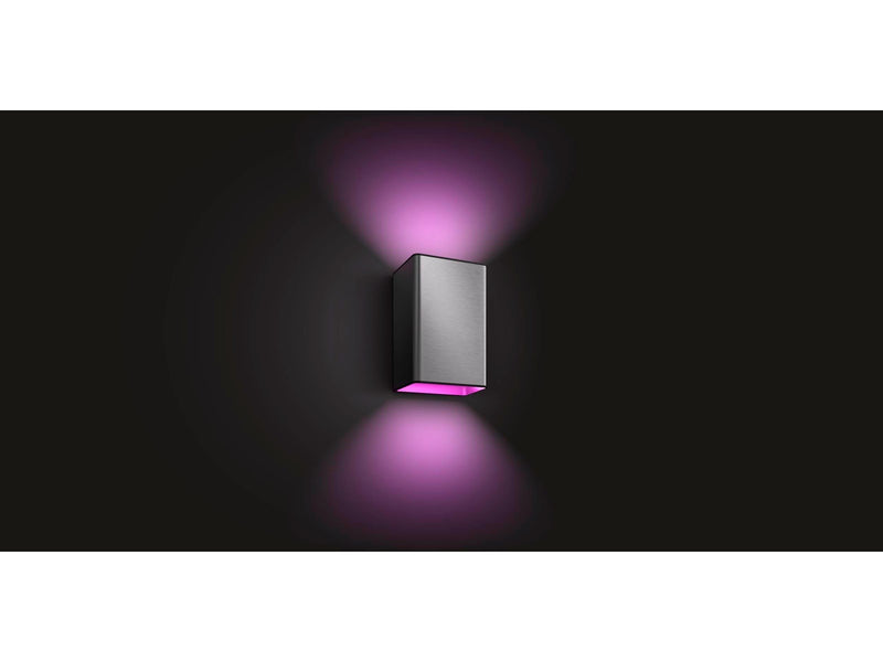 Philips Hue Outdoor Resonate Wandleuchte - Inox