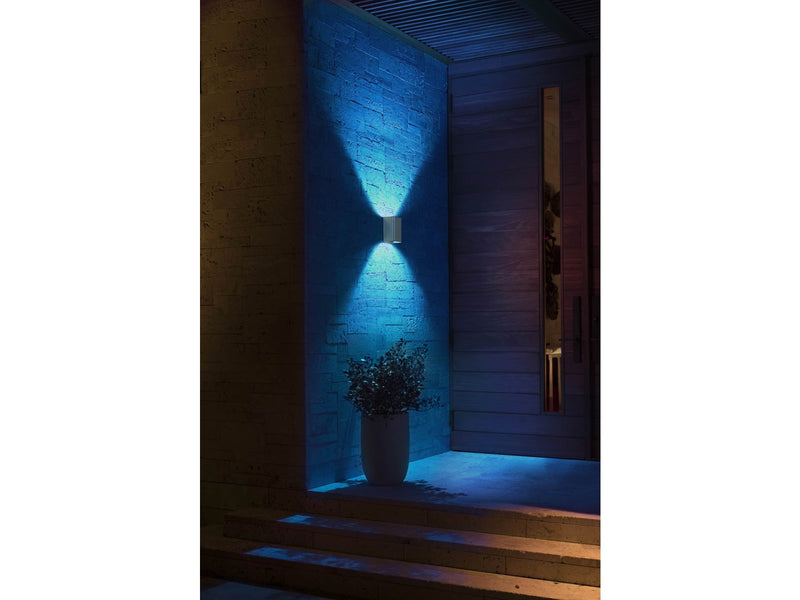 Philips Hue Outdoor Resonate Wandleuchte - Inox