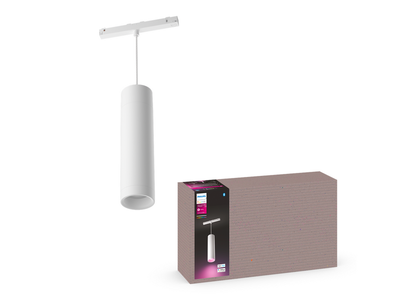 Philips Hue Perifo Ceiling Pendant Cylinder Lamp - White