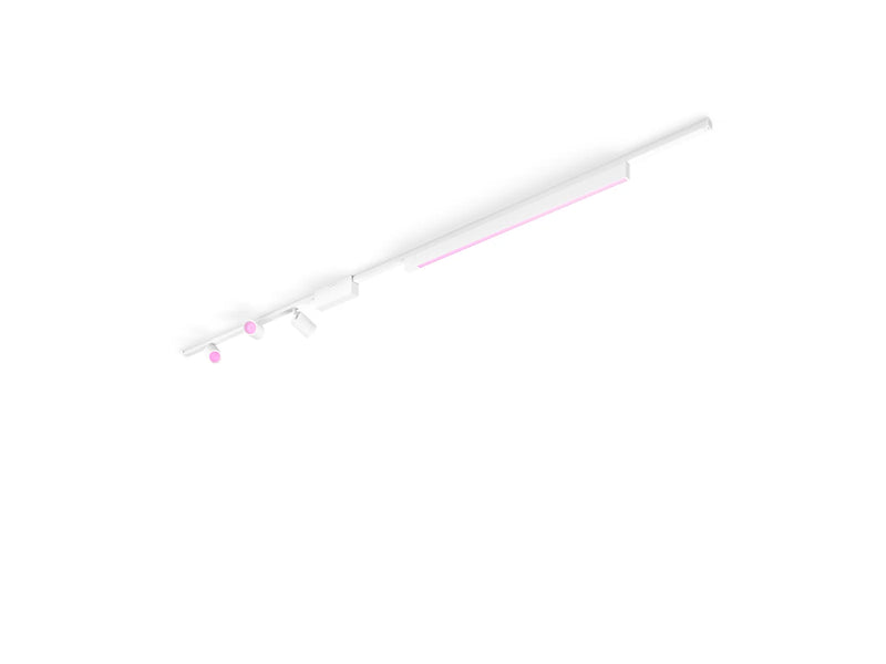 Philips Hue Perifo Ceiling Set - 3 Cylinder Spots + Lightbar - White