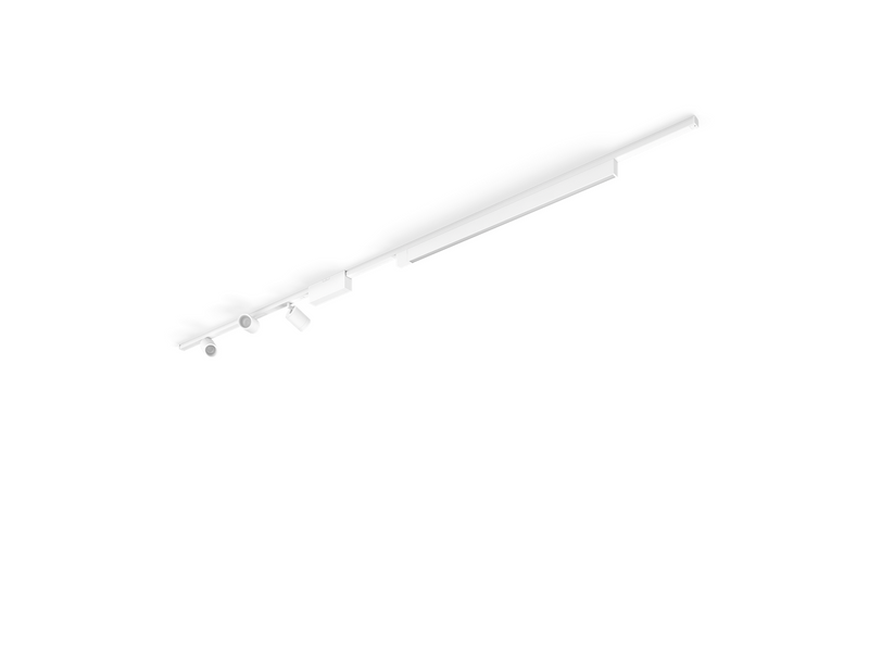 Philips Hue Perifo Ceiling Set - 3 Cylinder Spots + Lightbar - White