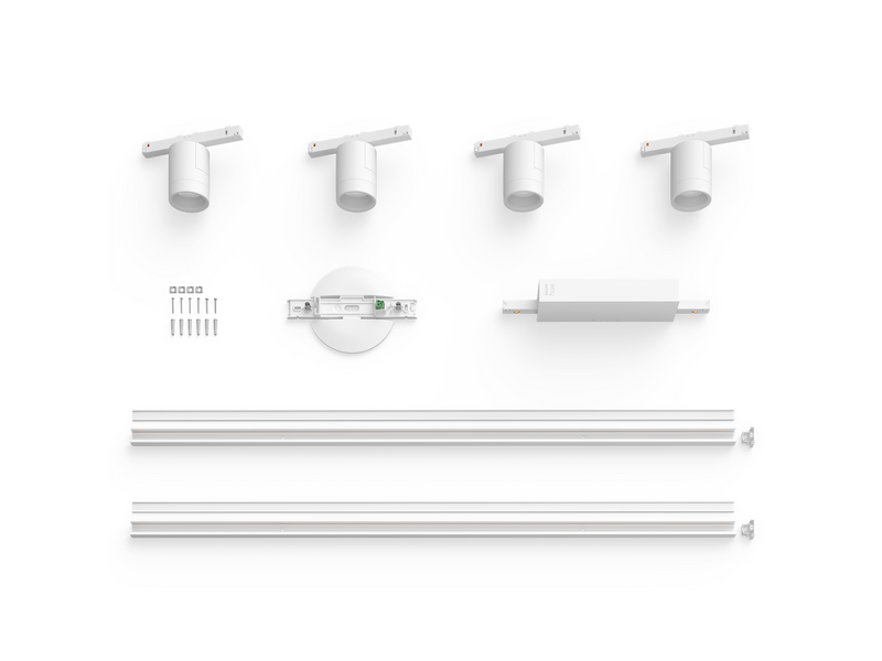 Philips Hue Perifo Ceiling Set - 4 Cylinder Spots - White