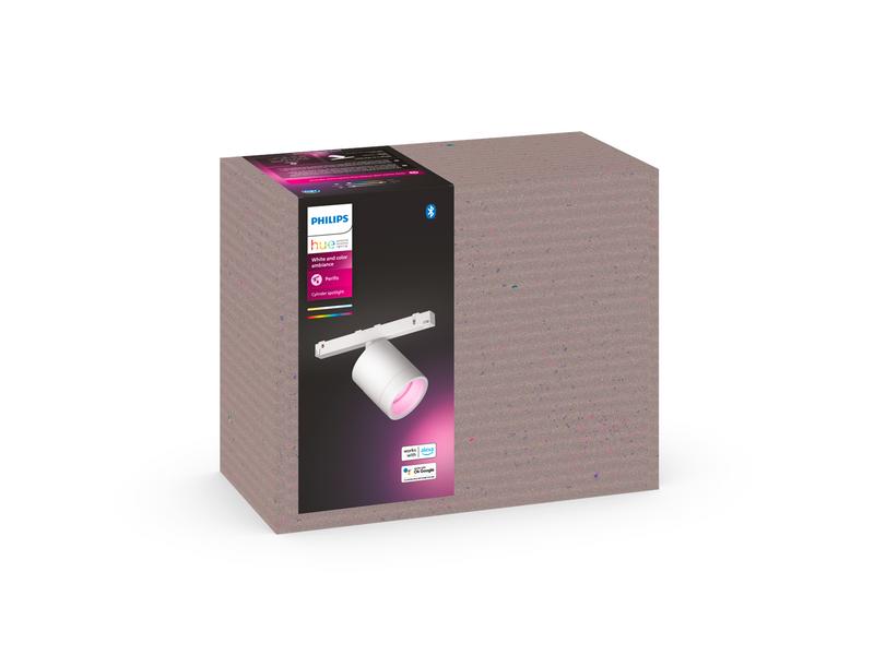 Philips Hue Perifo Cylinder Spotlight - White