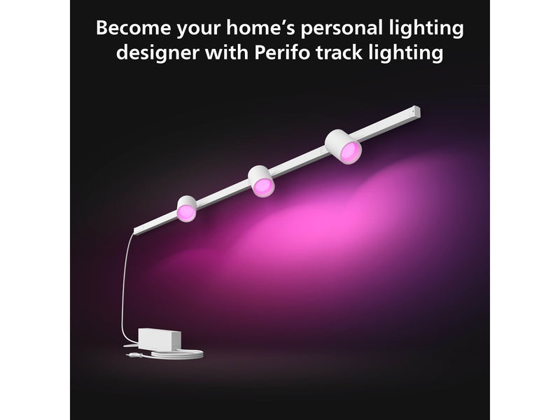 Philips Hue Perifo Wall Set - 3 Cylinder Spots - White