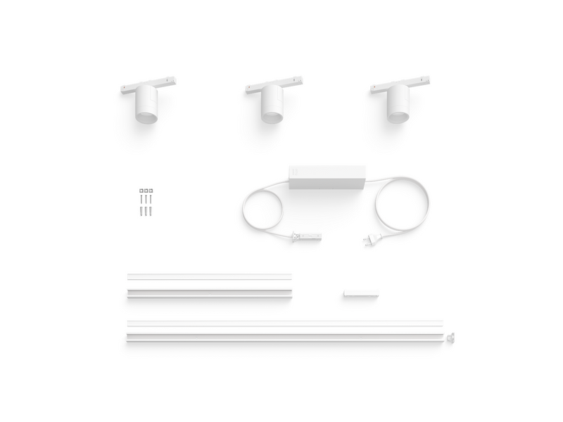 Philips Hue Perifo Wall Set - 3 Cylinder Spots - White