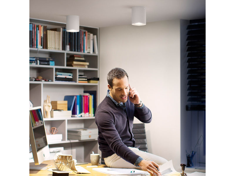 Philips Hue Pillar Single Spotlight - White - No Dimmer Switch