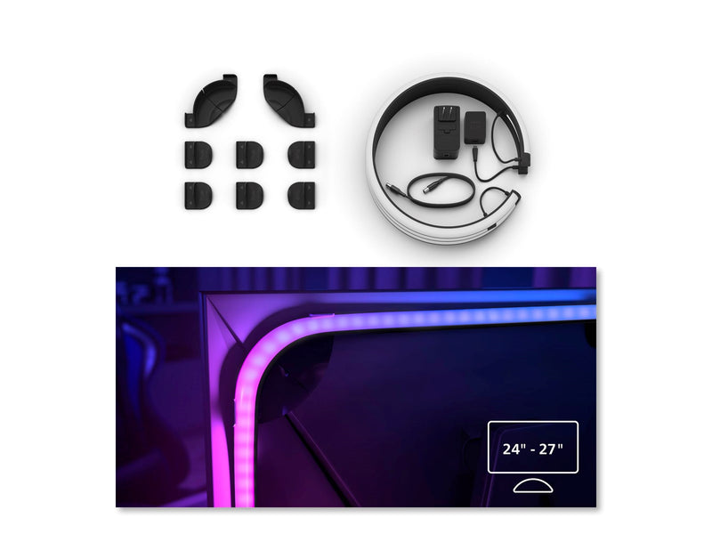 Philips Hue Play Gradient PC Lightstrip 24-27" 3-Pack