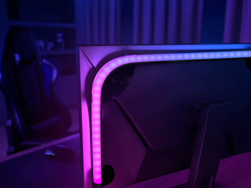Philips Hue Play Gradient PC Lightstrip 24-27" + Hue Bridge