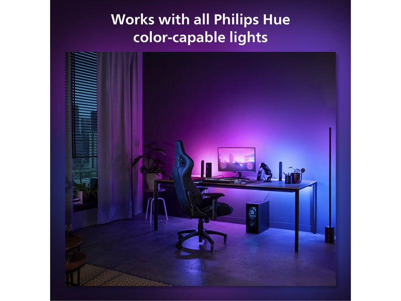 Philips Hue Play Gradient PC Lightstrip 24-27" + Hue Bridge