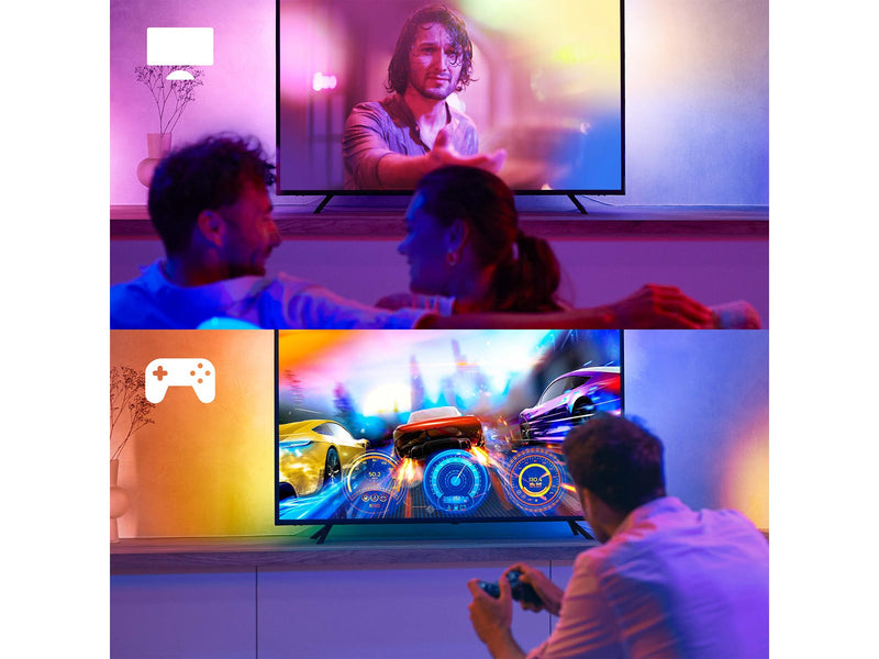 Philips Hue Play Gradient TV Lightstrip 75-85" – White & Color Ambiance