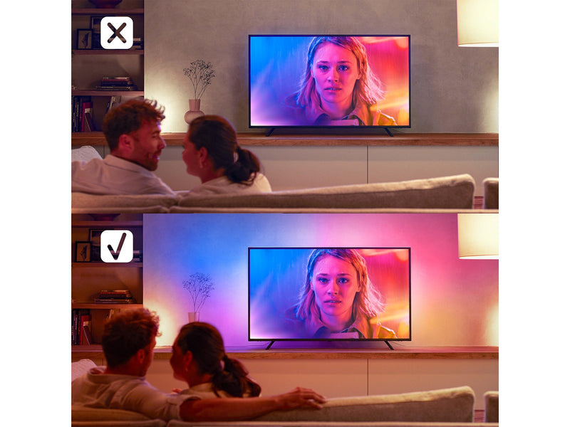 Philips Hue Play Gradient TV Lightstrip 75-85" – White & Color Ambiance