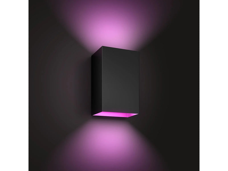 Philips Hue Resonate Outdoor Wandleuchte - Schwarz