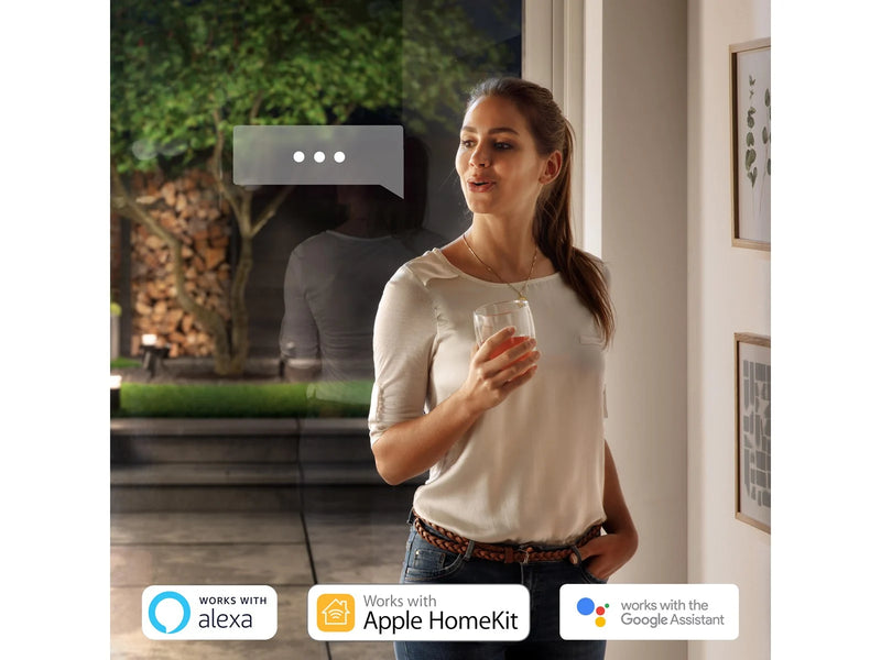 Philips Hue Resonate Outdoor Wandleuchte - Schwarz