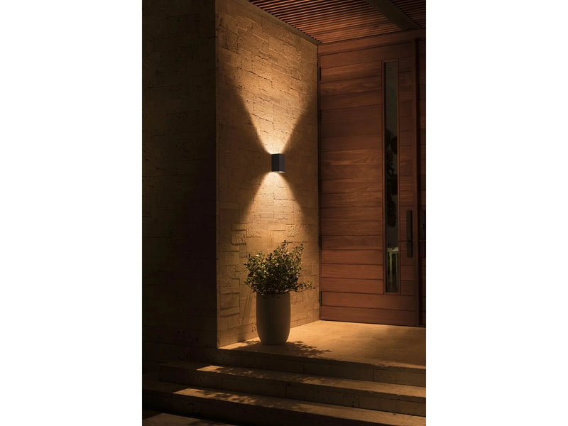 Philips Hue Resonate Outdoor Wandleuchte - Schwarz