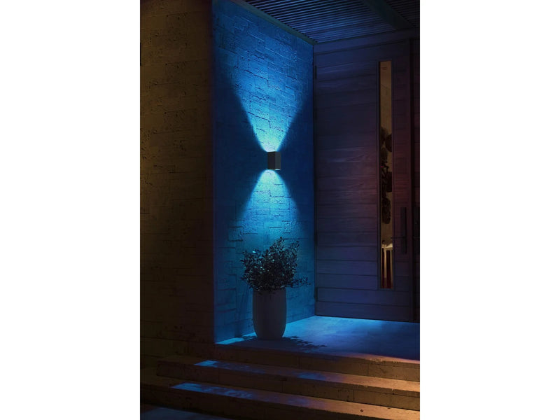 Philips Hue Resonate Outdoor Wandleuchte - Schwarz