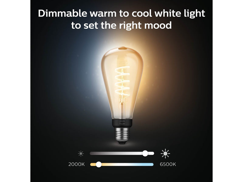 Philips Hue ST72 E27 Giant Edison Lampe mit Glühdraht